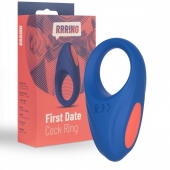 Синее эрекционное кольцо RRRING First Date Cock Ring - FeelzToys - в Магнитогорске купить с доставкой