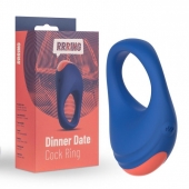 Синее эрекционное кольцо RRRING Dinner Date Cock Ring - FeelzToys - в Магнитогорске купить с доставкой
