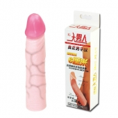 Удлиняющая насадка на пенис Deep Love - 21,5 см. - Baile - в Магнитогорске купить с доставкой