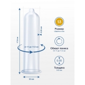 Презервативы MY.SIZE размер 53 - 10 шт. - My.Size - купить с доставкой в Магнитогорске