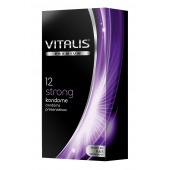 Презервативы с утолщённой стенкой VITALIS PREMIUM strong - 12 шт. - Vitalis - купить с доставкой в Магнитогорске
