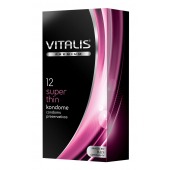 Ультратонкие презервативы VITALIS PREMIUM super thin - 12 шт. - Vitalis - купить с доставкой в Магнитогорске