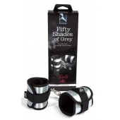 Серо-черные наручники Totally His - Fifty Shades of Grey - купить с доставкой в Магнитогорске