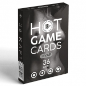 Игральные карты HOT GAME CARDS НУАР - 36 шт. - Сима-Ленд - купить с доставкой в Магнитогорске