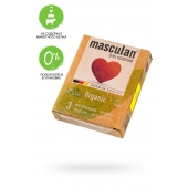 Экологически чистые презервативы Masculan Organic - 3 шт. - Masculan - купить с доставкой в Магнитогорске