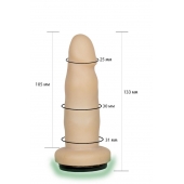 Телесная насадка Harness - 13,3 см. - LOVETOY (А-Полимер) - купить с доставкой в Магнитогорске
