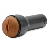 Коричневый мастурбатор-вагина Feel Stroker - Kiiroo - в Магнитогорске купить с доставкой