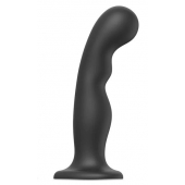 Черная насадка Strap-On-Me Dildo Plug P G size XXL - Strap-on-me - купить с доставкой в Магнитогорске