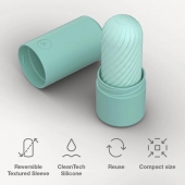 Мятный двусторонний мастурбатор Arcwave Ghost Pocket Stroker - Arcwave - в Магнитогорске купить с доставкой