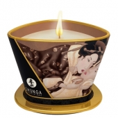 Массажная свеча Intoxicatin Chocolate с ароматом шоколада - 170 мл. - Shunga - купить с доставкой в Магнитогорске