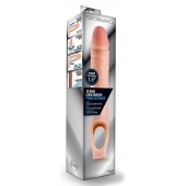 Телесная насадка на пенис 10 Inch Cock Sheath Extender - 25 см. - Blush Novelties - в Магнитогорске купить с доставкой