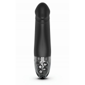 Черный вибратор с электростимуляцией Real Deal Neal - 16,5 см. - MyStim - купить с доставкой в Магнитогорске
