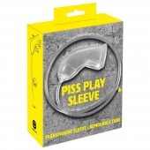 Прозрачная насадка на пенис Piss Play Sleeve для игр с мочеиспусканием - Orion - купить с доставкой в Магнитогорске