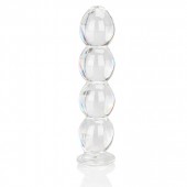 Анальная елочка из стекла Real Play - 15 см. - Erotic Fantasy