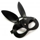 Черная маска  Зайка  с длинными ушками - Crazy Handmade - купить с доставкой в Магнитогорске