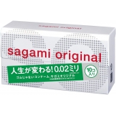 Ультратонкие презервативы Sagami Original 0.02 - 10 шт. - Sagami - купить с доставкой в Магнитогорске