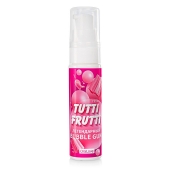 Интимный гель на водной основе Tutti-Frutti Bubble Gum - 30 гр. - Биоритм - купить с доставкой в Магнитогорске