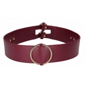 Бордовый ремень Halo Waist Belt - размер L-XL - Shots Media BV - купить с доставкой в Магнитогорске