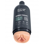 Телесный мастурбатор-вагина Shower Therapy Milk Me Honey - Pipedream - в Магнитогорске купить с доставкой
