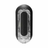 Черный мастурбатор Tenga Flip Zero Gravity с вибрацией - Tenga - в Магнитогорске купить с доставкой