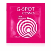 Стимулирующий интимный крем для женщин Cosmo G-spot - 2 гр. - Биоритм - купить с доставкой в Магнитогорске