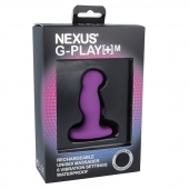 Фиолетовая вибровтулка Nexus G-Play+ M - Nexus Range - в Магнитогорске купить с доставкой