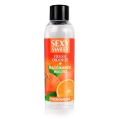 Массажное масло Sexy Sweet Fresh Orange с ароматом апельсина и феромонами - 75 мл. - Биоритм - купить с доставкой в Магнитогорске