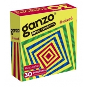 Микс-набор из 30 презервативов Ganzo Mixed - Ganzo - купить с доставкой в Магнитогорске