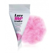 Съедобное согревающее массажное масло Love Me Tender Cotton Candy с ароматом сладкой ваты - 10 мл. - Love to Love - купить с доставкой в Магнитогорске