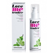 Съедобное согревающее массажное масло Love Me Tender Mojito с ароматом мохито - 100 мл. - Love to Love - купить с доставкой в Магнитогорске