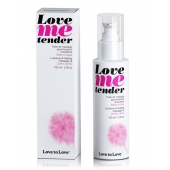 Съедобное согревающее массажное масло Love Me Tender Cotton Candy с ароматом сладкой ваты - 100 мл. - Love to Love - купить с доставкой в Магнитогорске
