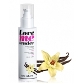 Съедобное согревающее массажное масло Love Me Tender Vanilla с ароматом ванили - 100 мл. - Love to Love - купить с доставкой в Магнитогорске