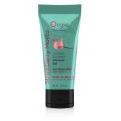 Съедобный интимный гель Orgie Lube Tube Cocktail Strawberry Mojito - 50 мл. - ORGIE - купить с доставкой в Магнитогорске