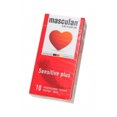 Презервативы Masculan Sensitive plus - 10 шт. - Masculan - купить с доставкой в Магнитогорске