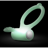 Светящееся в темноте эрекционное виброкольцо Power Clit - Dorcel - в Магнитогорске купить с доставкой