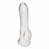 Прозрачная насадка на пенис Transparent Penis Enhancing Sleeve Extension - 15,9 см. - BlueLine - в Магнитогорске купить с доставкой
