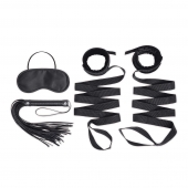 Эротический набор 4PC Bondage Bed Strap   Flogger Kit - Lux Fetish - купить с доставкой в Магнитогорске
