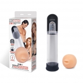 Автоматическая вакуумная помпа-мастурбатор Blowjob Auto Sucker Penis Enlarger Pump - Lux Fetish - в Магнитогорске купить с доставкой
