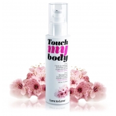 Силиконовый лубрикант 2-в-1 Touch My Body с ароматом вишнёвого цвета - 100 мл. - Love to Love - купить с доставкой в Магнитогорске