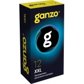 Презервативы увеличенного размера Ganzo XXL - 12 шт. - Ganzo - купить с доставкой в Магнитогорске