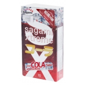 Ароматизированные презервативы Sagami Xtreme COLA - 10 шт. - Sagami - купить с доставкой в Магнитогорске