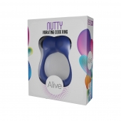 Синее эрекционное виброкольцо Nutty - Adrien Lastic - в Магнитогорске купить с доставкой