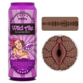 Коричневый мастурбатор-вагина Pleasure Brew Masturbator-Wild Ale в банке - Lovetoy - в Магнитогорске купить с доставкой