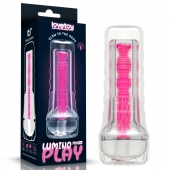 Светящийся в темноте мастурбатор 8.5 Lumino Play Masturbator - Lovetoy - в Магнитогорске купить с доставкой