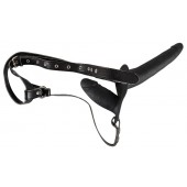 Женский страпон с вагинальной пробкой - 15 см. - Orion - купить с доставкой в Магнитогорске