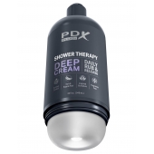 Мастурбатор в бутылке Shower Therapy Deep Cream - Pipedream - в Магнитогорске купить с доставкой