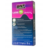 Набор презервативов Bolt Condoms - Luxe - купить с доставкой в Магнитогорске