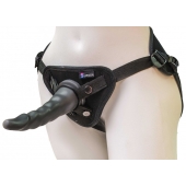Комплект из трусиков Harness и двух насадок - 20,5 и 18 см. - LOVETOY (А-Полимер) - купить с доставкой в Магнитогорске