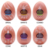 Набор из 6 мастурбаторов-яиц Tenga Egg Variety Pack V - Tenga - в Магнитогорске купить с доставкой