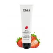 Лубрикант на водной основе Nuei Inlube с алоэ вера и ароматом клубники - 100 мл. - Nuei cosmetics - купить с доставкой в Магнитогорске